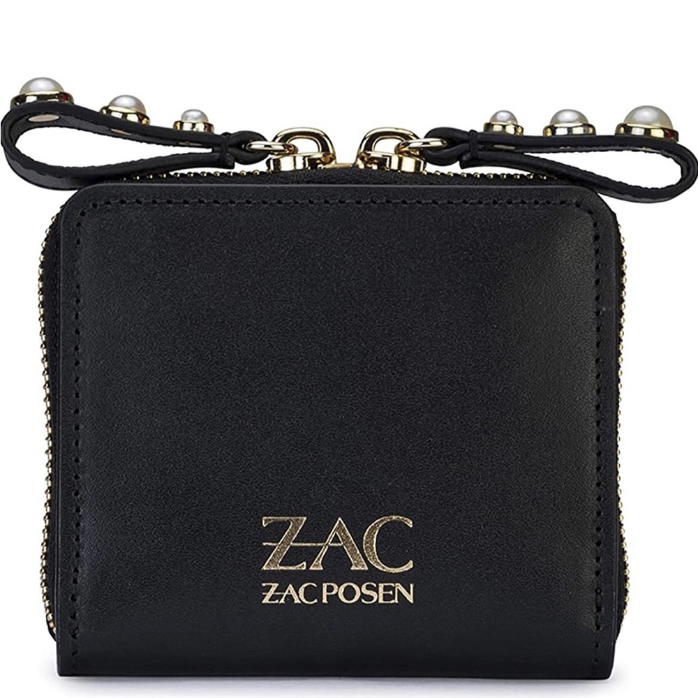 ZAC Zac Posen Eartha Zipped Small Wallet-Pearl lady